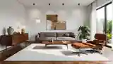 Exquisite Mid-Century Modern Living Room