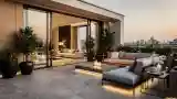 Loft Terrace with Fire Pit