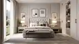 Szlachetny Pokój Nocny w Stylu Modern Classic