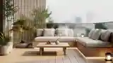 Japandi Terrace with Zen Vision