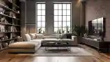 Łazienka Loft z Cegłą i Drewnem