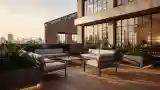 Wysoki Loft z Terrasą