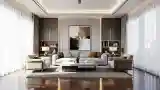 Modern Lounge with Luxury Textures