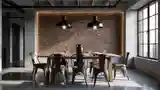 Industrial Dining Room Elegance