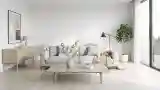 Skandynawski Salon z Drewnem