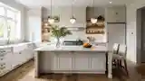 Nowoczesna Kuchnia W Style Modern Classic