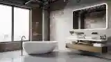 Minimalist Loft Bathroom Design