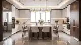 Kuchnia glamour z marmurem
