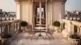 High-End French Terrace Elegance