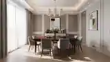 Elegant Dining Room in Modern Classic Style