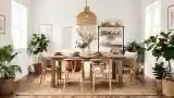 Elegancka Jadalnia w Stylu Bohemian