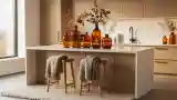 Minimalist Kitchen with Wood and Porcelain