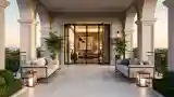 Terrasa z elegancją klasyczną