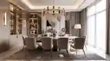 Glamorous Dining Room Elegance