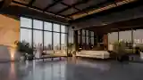 Industriálny taras z betonu