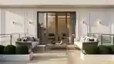 Balkon w stylu klasyki nowoczesnej
