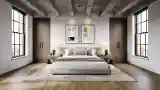 Sofistykowana Sypialnia w Stylu Industrialnym