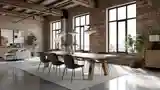 Elegancki Loft Do Jadalni