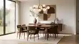 Refined Mid-Century Modern Dining Room