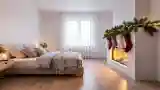 White Walls, Warm Wooden Floors