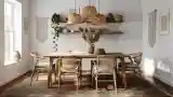 Elegancki Stół Do Jadalni W Słodkim Bohemianie