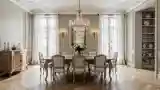 Salon Jedzeniowy w Stylu Francuskim