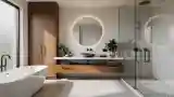 Luxury Bath in Minimalist Design