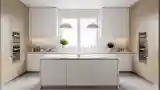 Modern Kitchen with Wood Accents