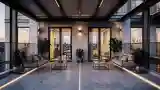 Balkon w stylu industrialnym