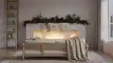 Japandi Living Room with Fireplace