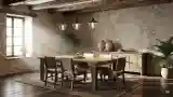 Luxury Rustic Dining Room