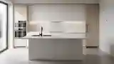 Minimalistna Kuchnia z Drewnem