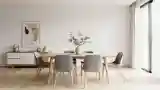 Scandinavian Dining Room in Wood