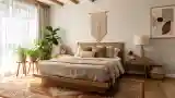 Wood & Linen Spa Bedroom