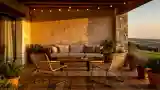 High-End Rustic Terrace
