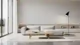 Salon w minimalistycznym stylu