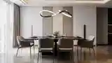 Luxury Dining Room with Marble Table