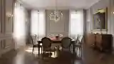 Grand Dining Salon with Elegance