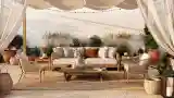 Bohemian Patio with Natural Textures