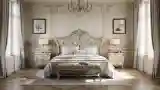 Opulent Master Bedroom in Classic Style