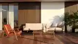 High-End Mid Century Modern Terrace