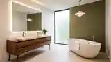 Mid-Century Modern Bath Oasis