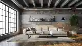 Industrial Living Room Loft Style