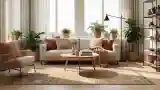 Elegancki Pokój W Spałym Stylu Bohem
