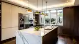 Kuchnia Glamour z Marmurem