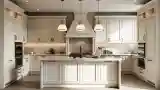 Elegant Kitchen in Cream Tone