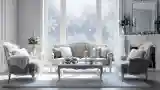 Winter French Style Living Room