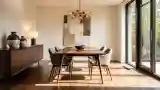 Refined Dining in Mid-Century Modern Style