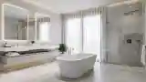 Modern Luxury Bathroom with Marble