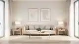Elegant Lounge with Wood Accents